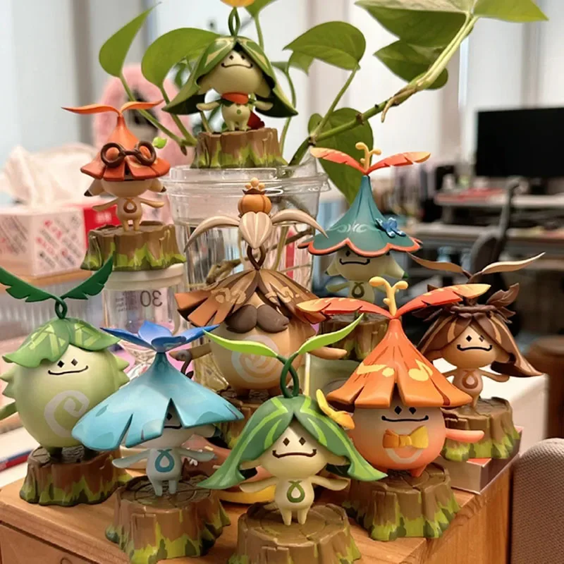 Genshin Impact Lanaro Series слепая коробка Lucky аниме фигурка Mystery Box украшения игровая