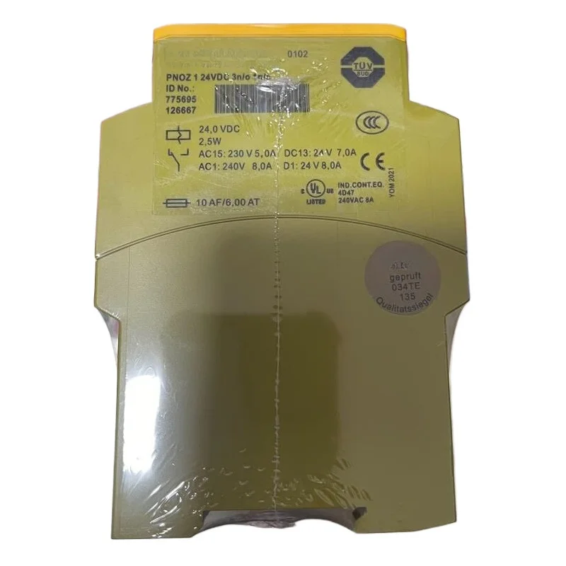 Релейный модуль безопасности для Pilz PNOZ 1 24VDC 3n/o 1n/c 775695