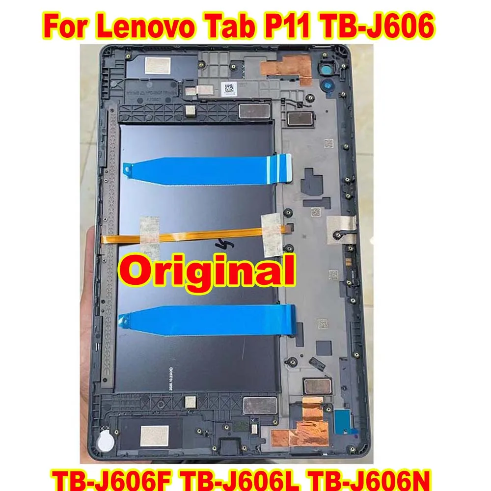 

Original 11" Battery Back Cover For Lenovo Tab P11 TB-J606 TB-J606F TB-J606L TB-J606N Lid Door Rear Housing Case Shell Chassic