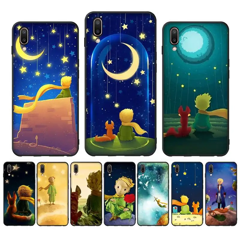 

Little Prince Phone Case for Vivo Y91C Y11 17 19 17 67 81 Oppo A9 2020 Realme c3