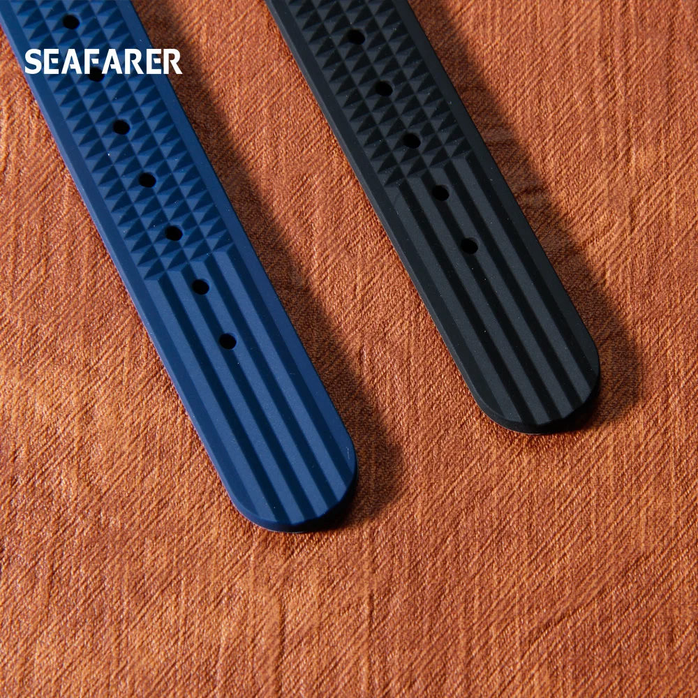 Silicone Rubber Watch Strap 20mm 22mm Watch Band for Seiko SRP777J1 Watch Strap Diving Waterproof Bracelet Replacement for Men enlarge