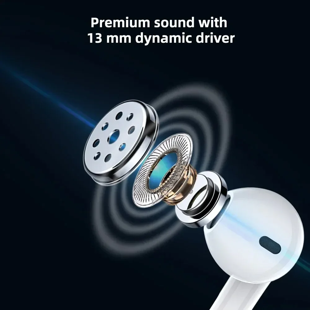 Bluetooth-совместимая водонепроницаемая гарнитура 5 0 с микрофоном для наушников iPhone