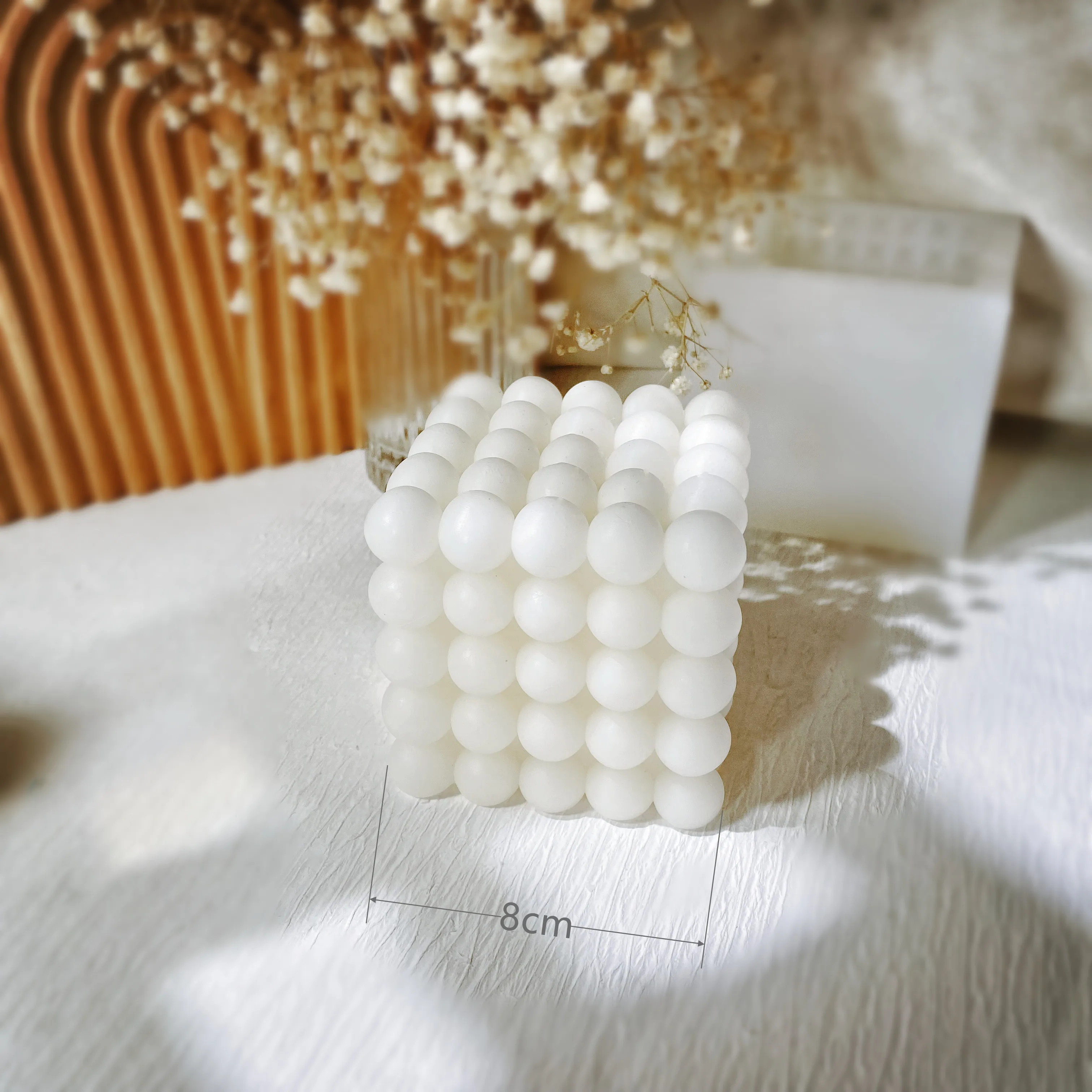 

New Bubble Wax Mold Aromatic Soap Round Ball Silicone Mold Gypsum Epoxy Resin Arts and Crafts Candle Mould