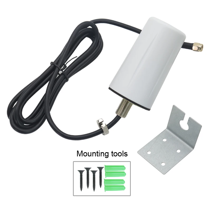 Remote Control 5G 4G LTE WIFI GSM External Fixed Bracket Wall Mount Waterproof Aerial High Gain 15dbi With 1.5m Copper Cable