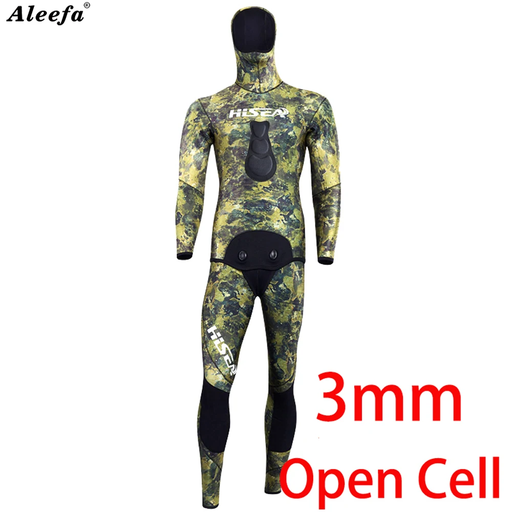 Wetsuits Men Spearfishing Suit Diving Suit 3mm Open Cell Wetsuit Yamamoto Diving Wet Suit Neoprene Camouflage