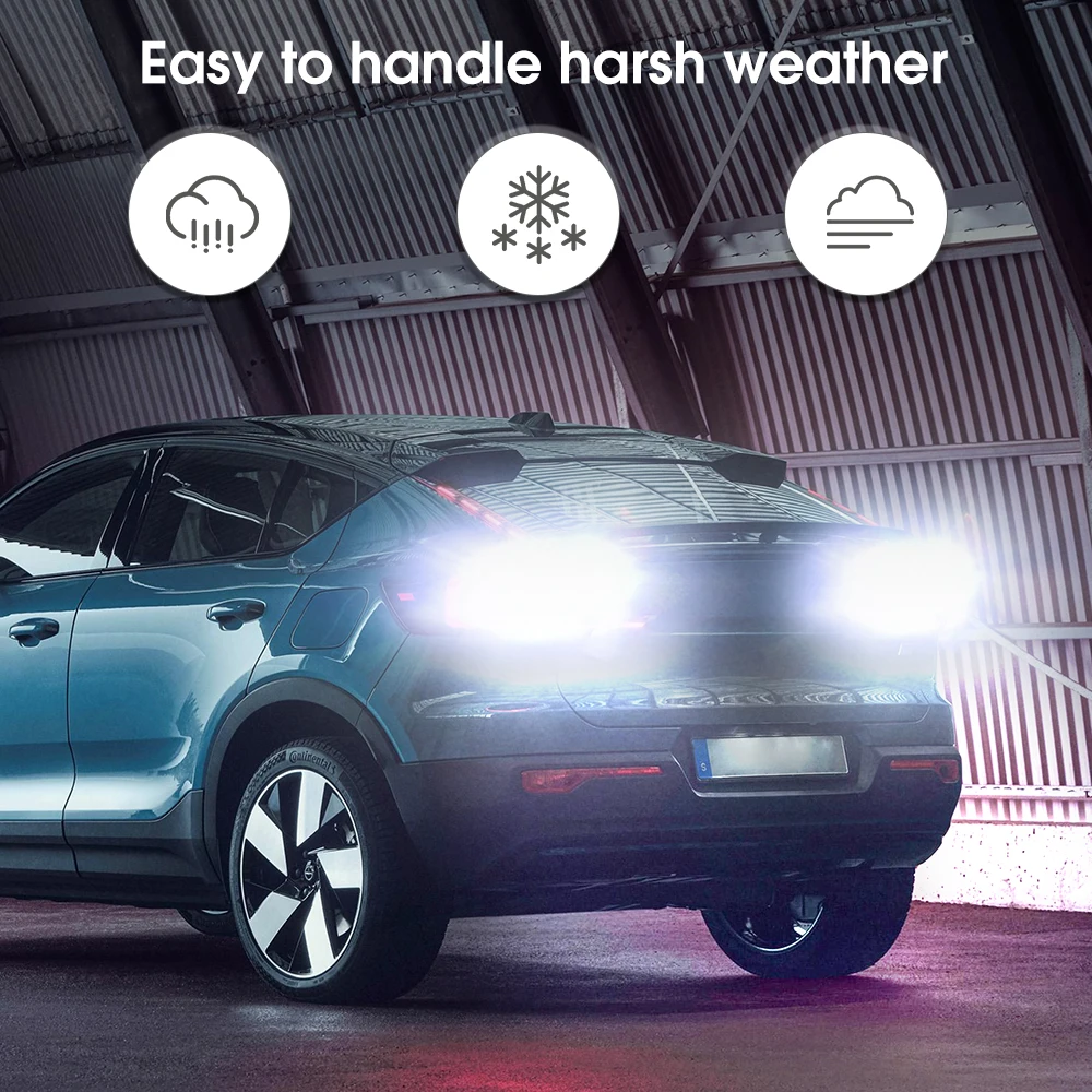 Фонарь заднего хода H21W BAY9S 64136 Canbus без ошибок для Seat Leon MK3 5F 2013-2018 2 шт.
