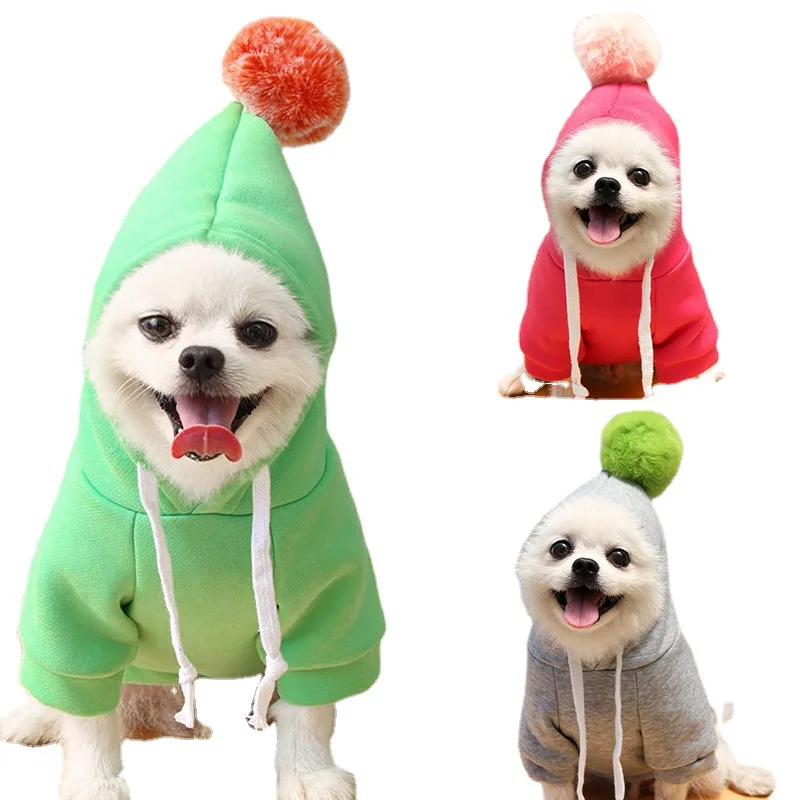 

Dog Hoodie Dog Clothes Sweaters with Hat, Pet Winter Clothes Warm Hoodies Coat Sweater for Small Dogs Chihuahua Dogs Sweatshirts