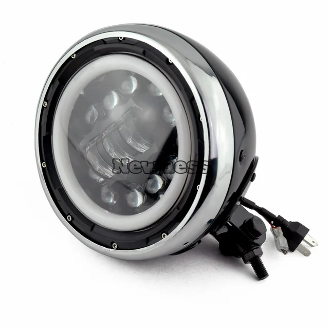 Фара круглая универсальная Depo h4 172mm