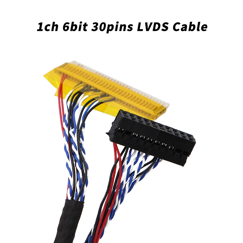 

10 шт./лот 250 мм/400 мм JAE FI-XB30SL 30-контактная плата драйвера Универсальный экранный кабель FI-X30P-D6 для 1-канального 6-битного интерфейса LVDS