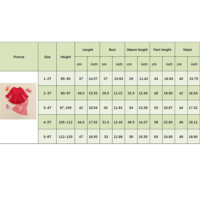 Костюм для девочек с длинным рукавом и принтом в виде сердечек | Детская одежда