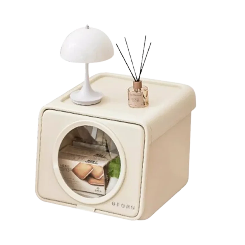 Ночной столик с золотыми ножками прозрачный милый большой мини-натуральный