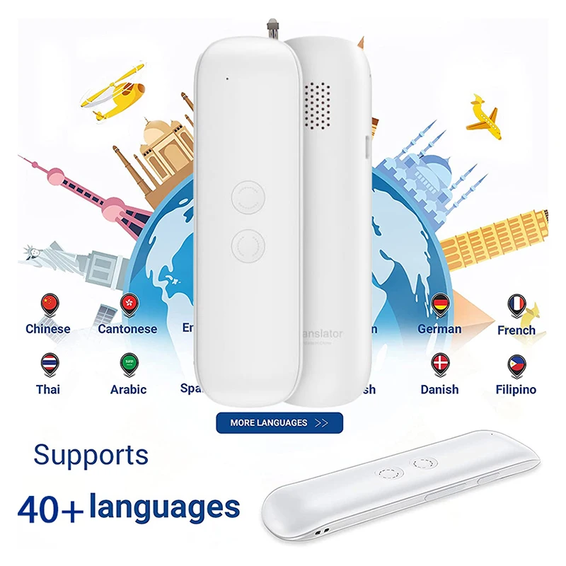 

Smart Voice Translator Smart Instant Real Time Voice 40+Languages Travel Business Translator For IPhone & Android