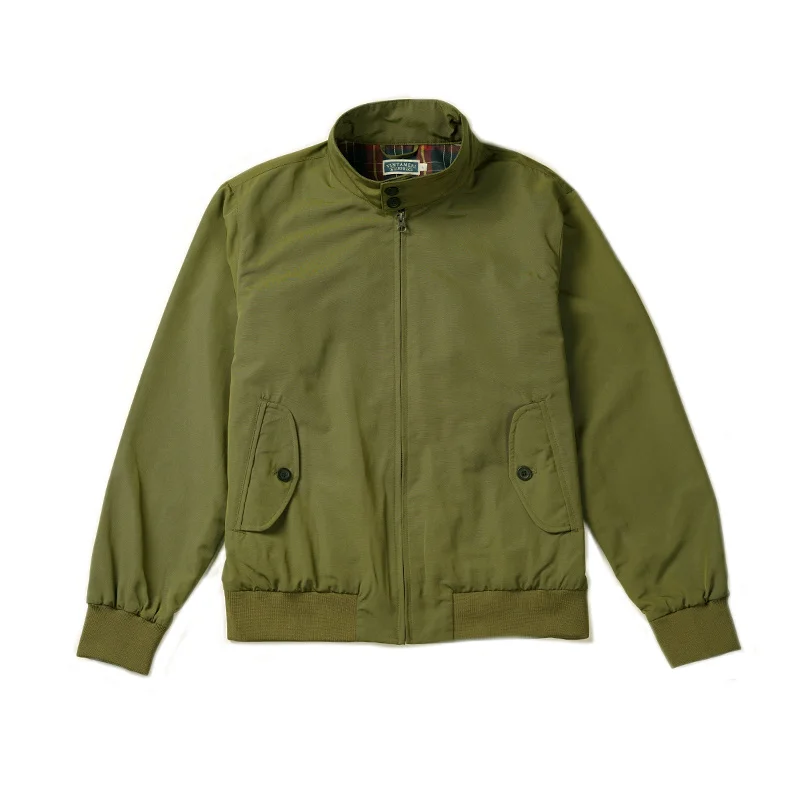 

Куртка мужская с воротником-стойкой, водонепроницаемая, в английском стиле