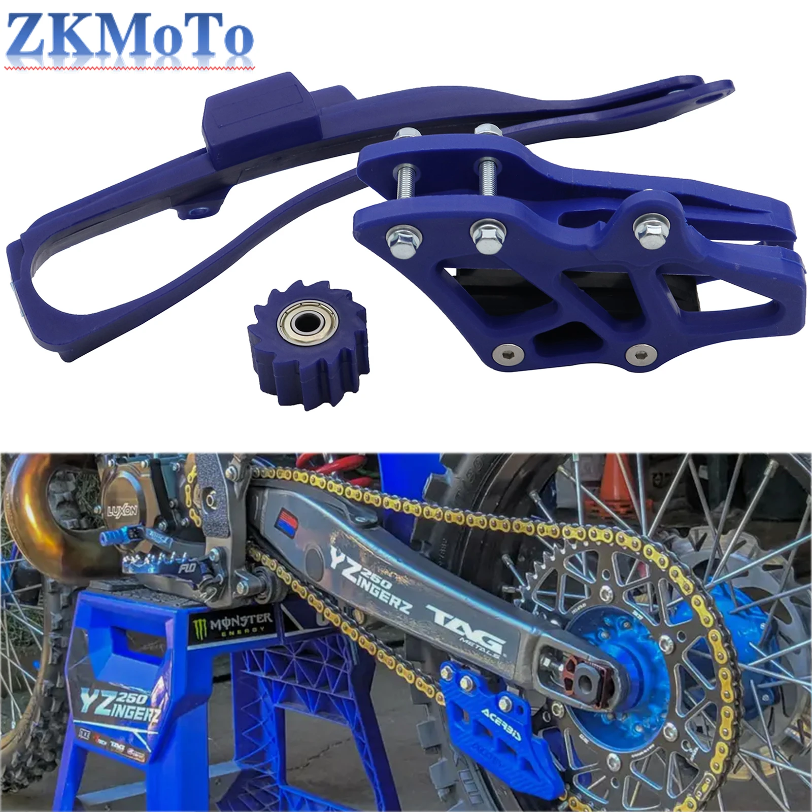 Цепь для мотоцикла Swingarm, Направляющая цепи, слайдер, ролик для ...