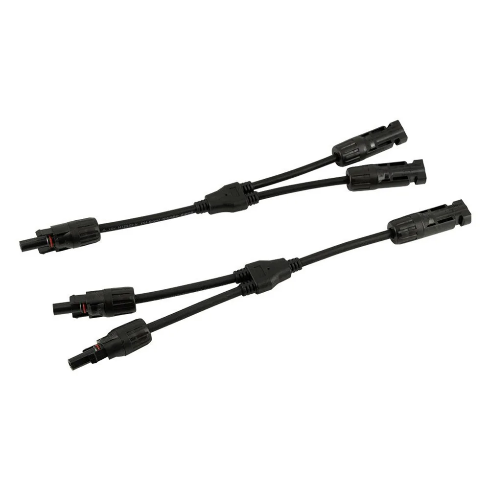 

Solar Panels Cable Y Solar Panels Cables Solar Y Connector Cable Fireproof PV Cables IP67 2 Connection Inline Solar PV Panel