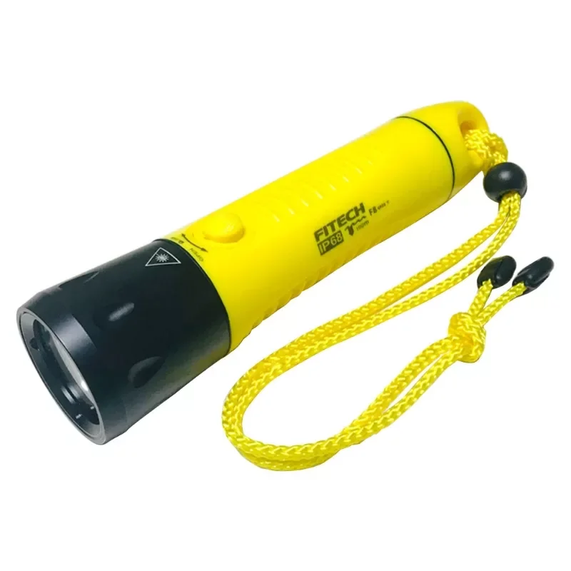 

NEW2023 Professional Underwater Diving Flashlight LED Scuba Dive Torch Waterproof Portable Lantern Diving Lighting With Hand Rop