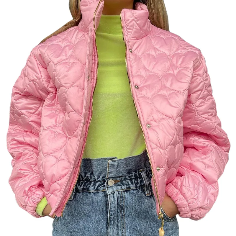 Winter Jacket Women  2022 Autumn/winter Fashion Women's INS Thin Cotton-padded Parkas and Short Jacket Winter Coat Women