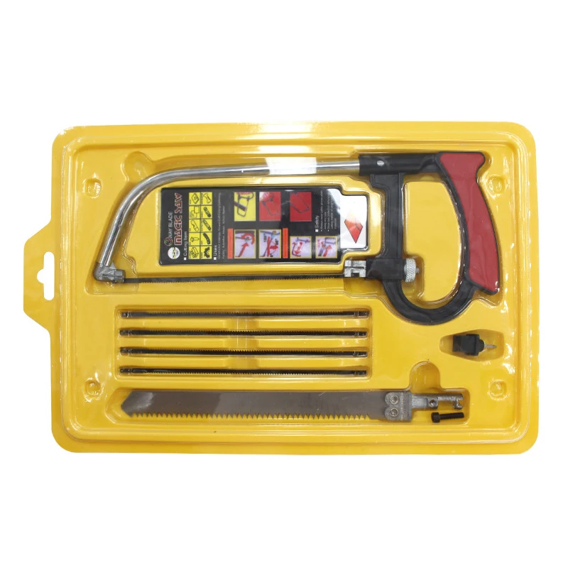 

7 in 1 Multi-Purpose Small Hacksaw Frame with Hacksaw Blade Model Saw Wire Saw Magic Multipurpose Handsaw Saw