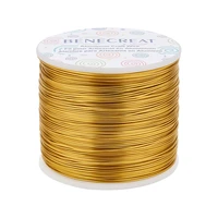 1 roll matte aluminum wire 0 81 21 52 5mm versatile glod bead string wire for diy bracelet craft jewelry making accessories
