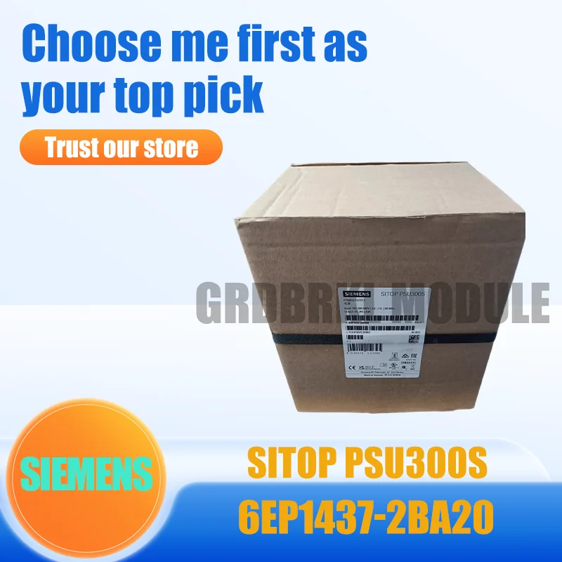 Фото Новый Оригинальный Промышленный Блок Питания SIMIENS 6EP1437-2BA20 SITOP PSU300S 24В 40А №1