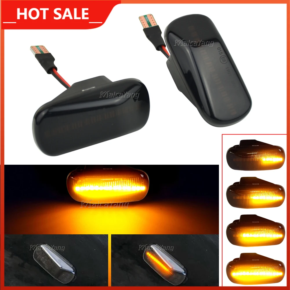 Led Traffic Signal Light For Honda CRV Accord Civic Jazz Fit Stream Integra DC5 City Odyssey Sequential Scroll Mirror Indicator