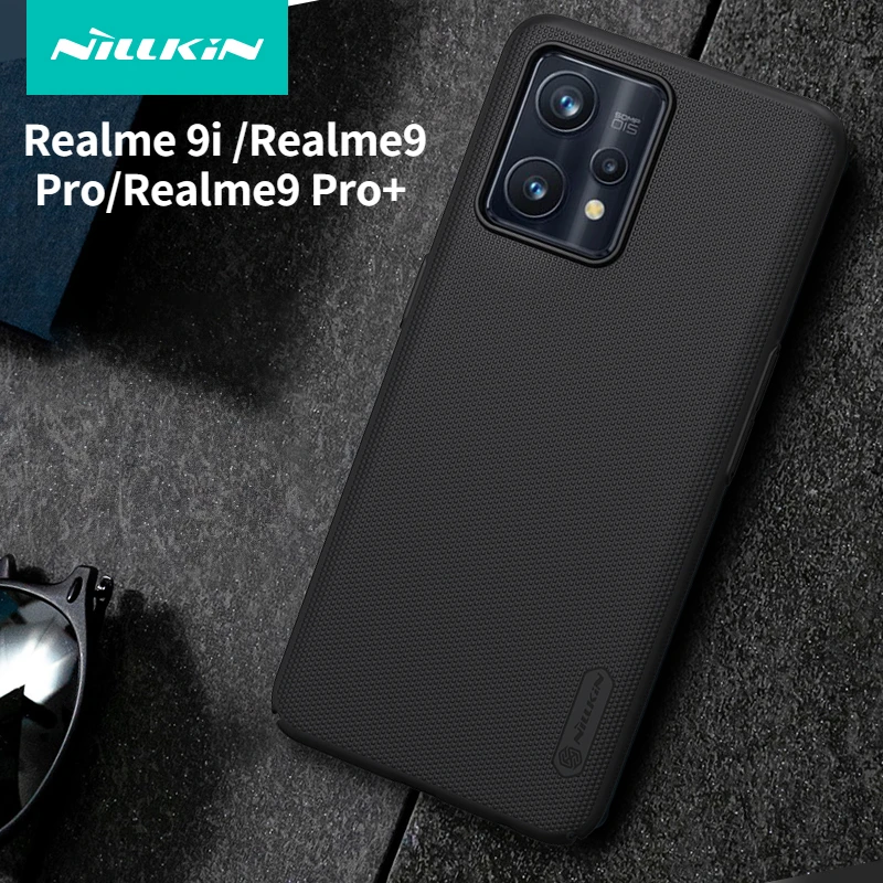 

Realme 9 Pro Plus 5G Case Original NILLKIN Super Frosted Shield Shell Matte PC Slim Back Cover For Realme9 Pro Realme 9i Shell