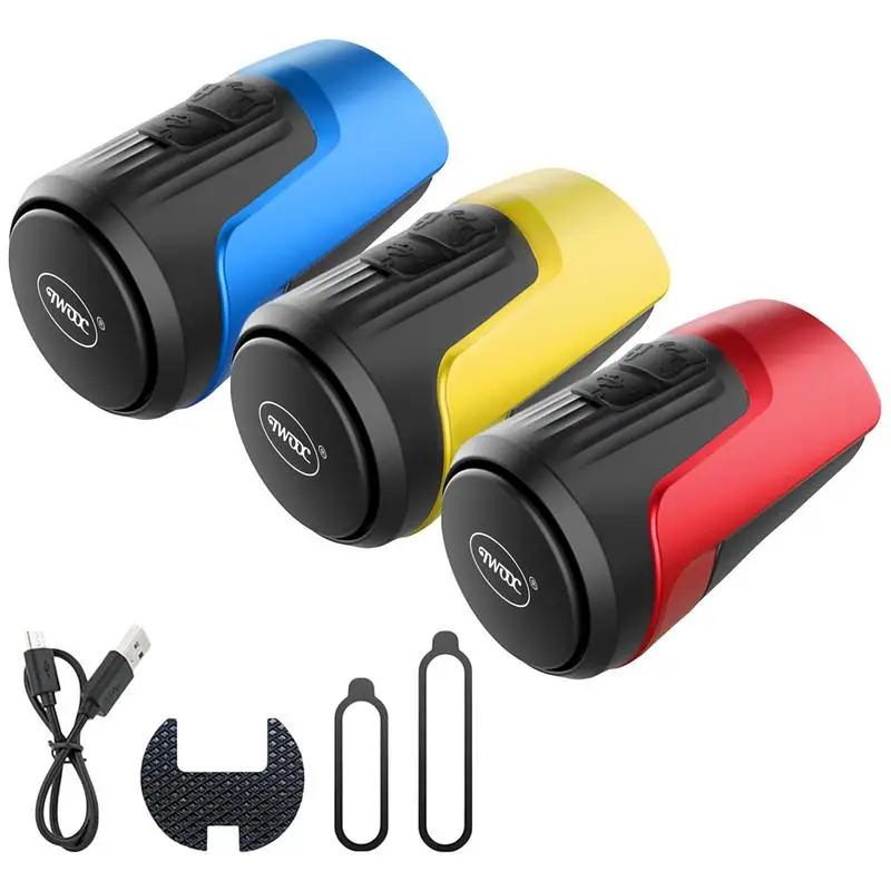 

Bicycle Horn Electric Bell USB Charging Horn Anti-theft Bike Ring Bell Rainproof Super Loud Adult Mountain Bike Riding Equipment
