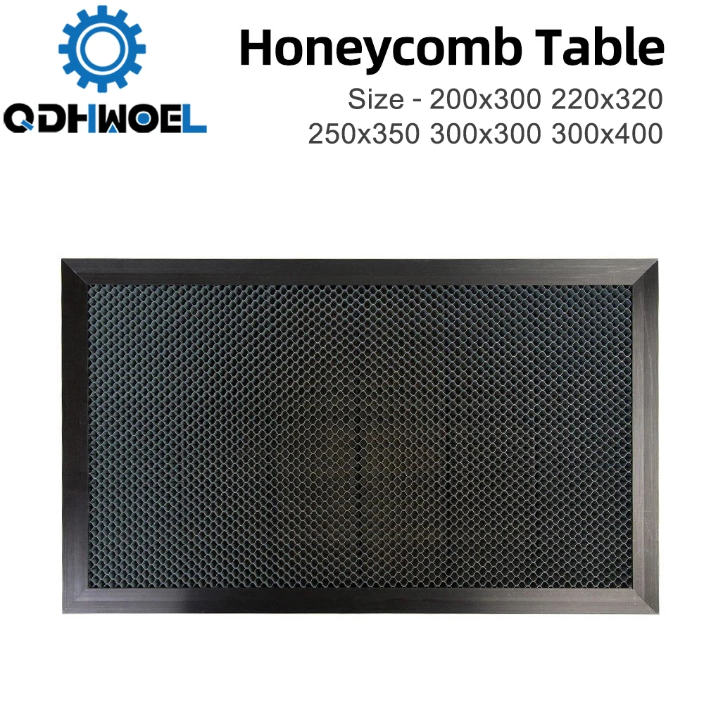 Лазерный Рабочий стол с сотовой структурой 300x400 300x300 250x350 220x320 200x300 мм для лазерного гравировального станка CO2