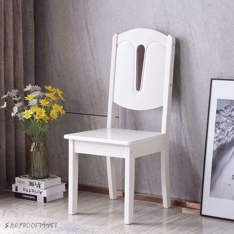 Обеденный стул из массива дерева домашний обеденный стол современный