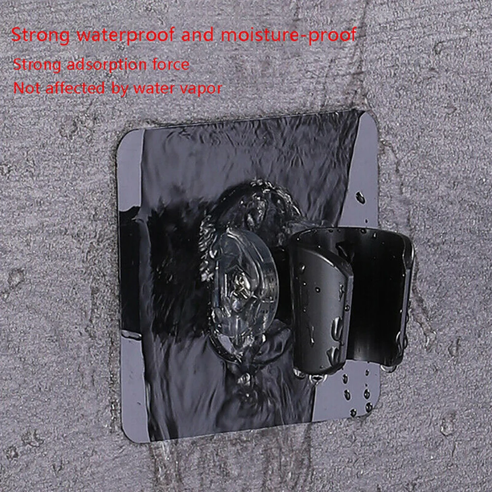 

1Pcs Shower Head Holder Adjustable Bathroom Wall Mounted Fixed Base Plate Bracket For Home Self-adhesives Hanger Rack Drill-free