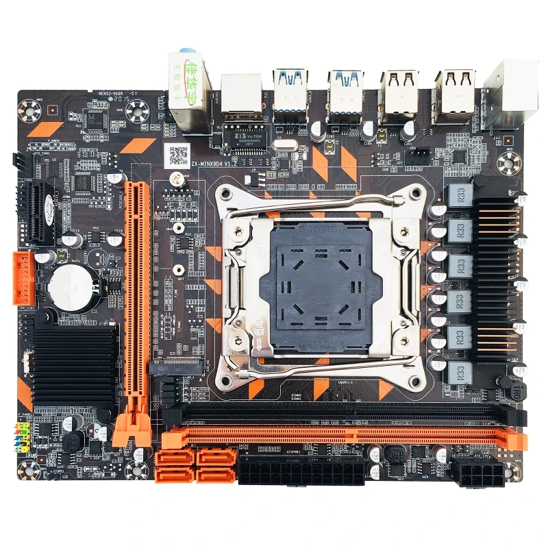 

X99-Mini материнская плата с 2 каналами для Intel XEON E5 LGA2011-V3 DDR3 Recc память USB3.0 SATA3.0 для M.2 NVME
