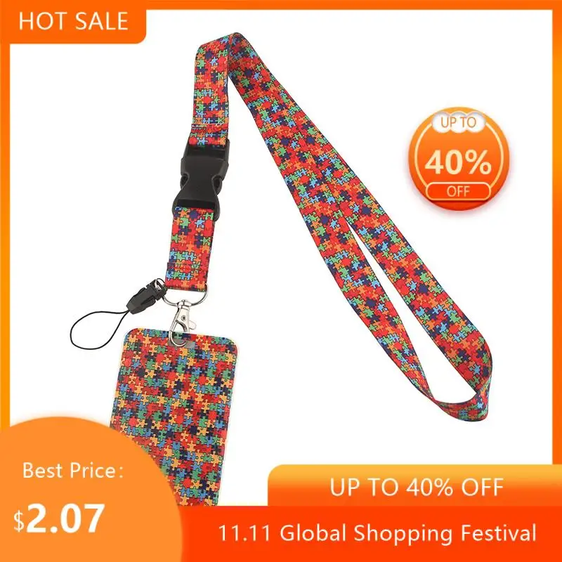 

Брелок для ключей для детей, украшение для удостоверения личности при аутизме