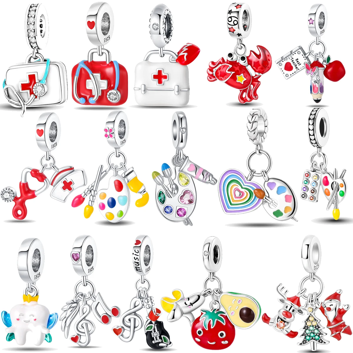 Подвеска-Шарм для браслета Pandora из серебра 925 пробы