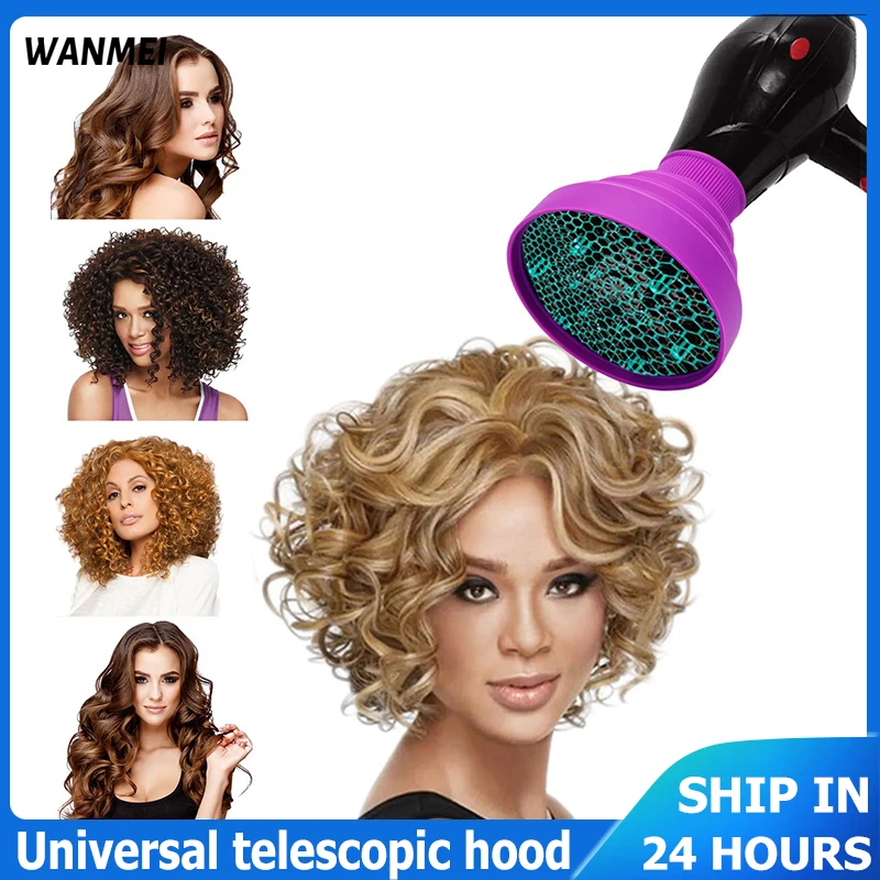 

Universal Hairdryer Diffuser 4-5cm Hair Curl Diffuser Cover Diffuser Disk Hairdryer Curly Drying Blower Hair Styling Tool Salon