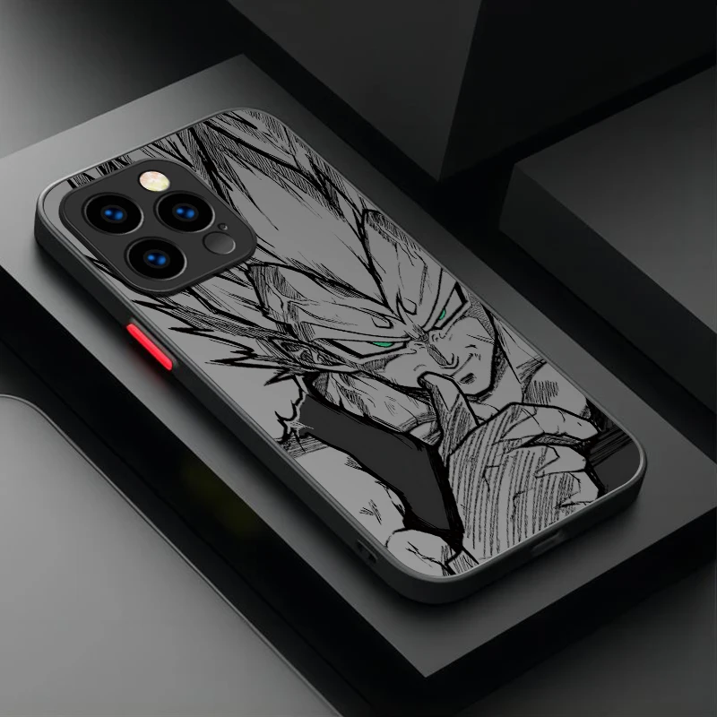 Чехол для телефона с изображением аниме D-Dragon iPhone 16 15 14 13 12 11 Pro Max X XR XS 7 8 Plus SE 2020