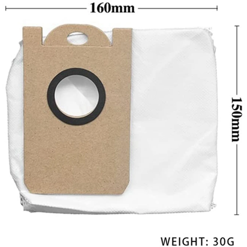 10Pcs Vacuum Dust Bag For Kyvol Cybovac S31 Uoni V980 Plus Q6 M7 Pro Max Cleaner Accessories