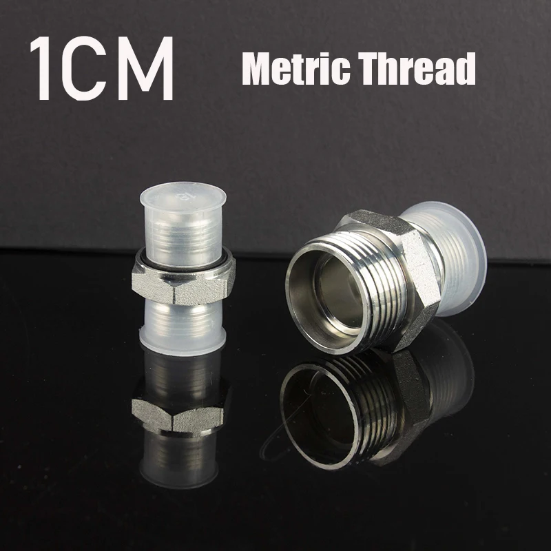 

Hydraulic Fittings Ferrule Type Metric Male Thread M10-22 Sealing ED Ring Oil Tubing Joints Transition Fittings Reducing Adapter