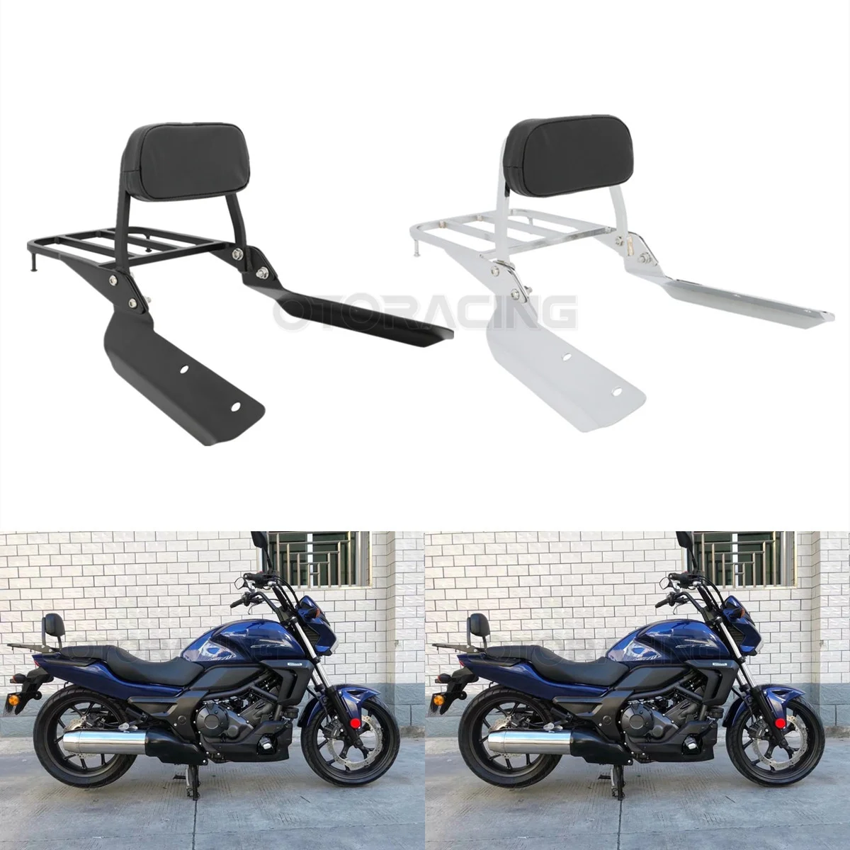 Motorcycle Rear Passenger  Backrest Sissy Bar For Honda CTX700 CTX700D CTX700N 2014 2015 2016 2017 2018
