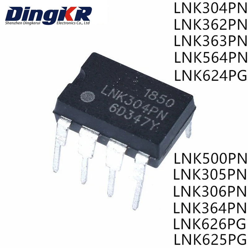 

10 шт., LNK304PN LNK564PN LNK306PN LNK305PN LNK364PN LNK626PG LNK362PN LNK363PN LNK500PN LNK625PG LNK624PG DIP-7 DIP LNK304 LNK306