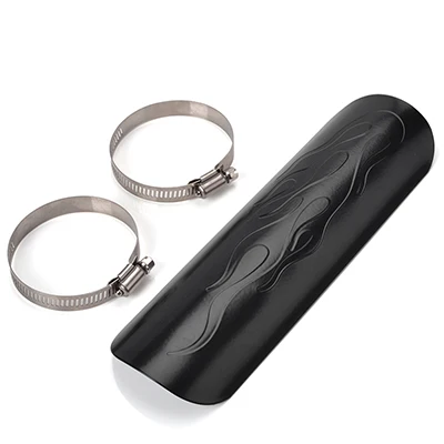 

Мотоциклетный rcycle, хромированный выхлопной глушитель, труба, тепловой экран, защитная крышка для Harley Dyna Cruiser Road King Softail Sportster и т. д.