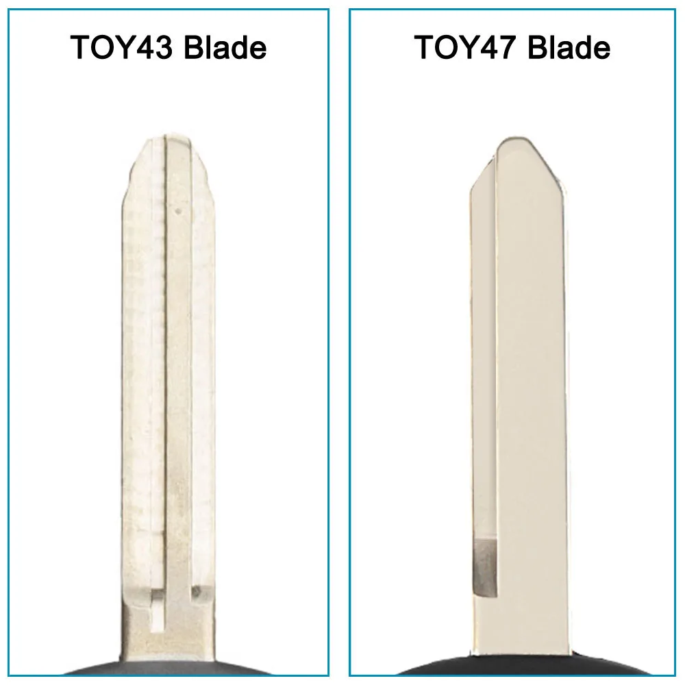 KEYYOU 2/3 кнопочный модифицированный складной чехол для автомобильного ключа с