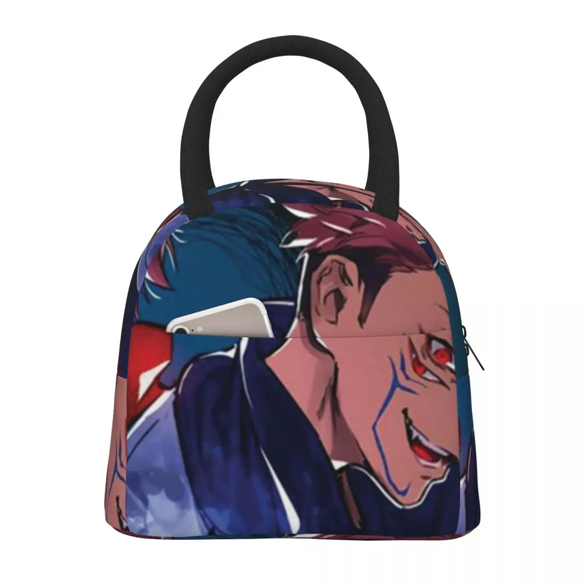 

Yuji Itadori Vs Sakuna сумка для обеда школьная коробка для обеда для унисекс Милая графическая дизайнерская сумка-тоут сумки Водонепроницаемая Порт...