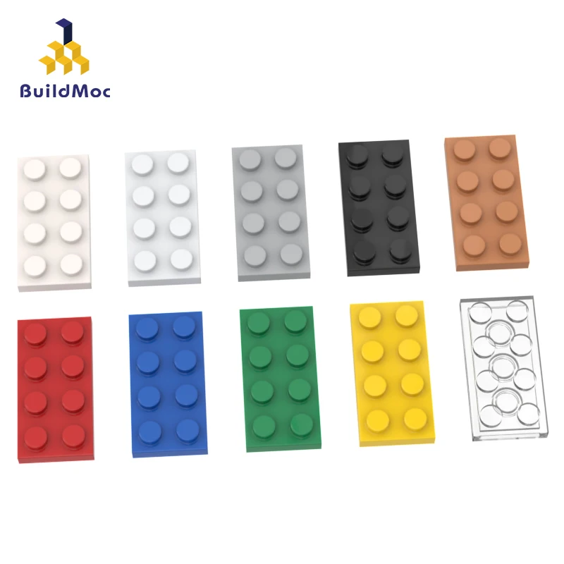 

BuildMOC Compatible Assembles Particles 3020 2x4 For Building Blocks Parts DIY electric Educational Toys Children Gifts