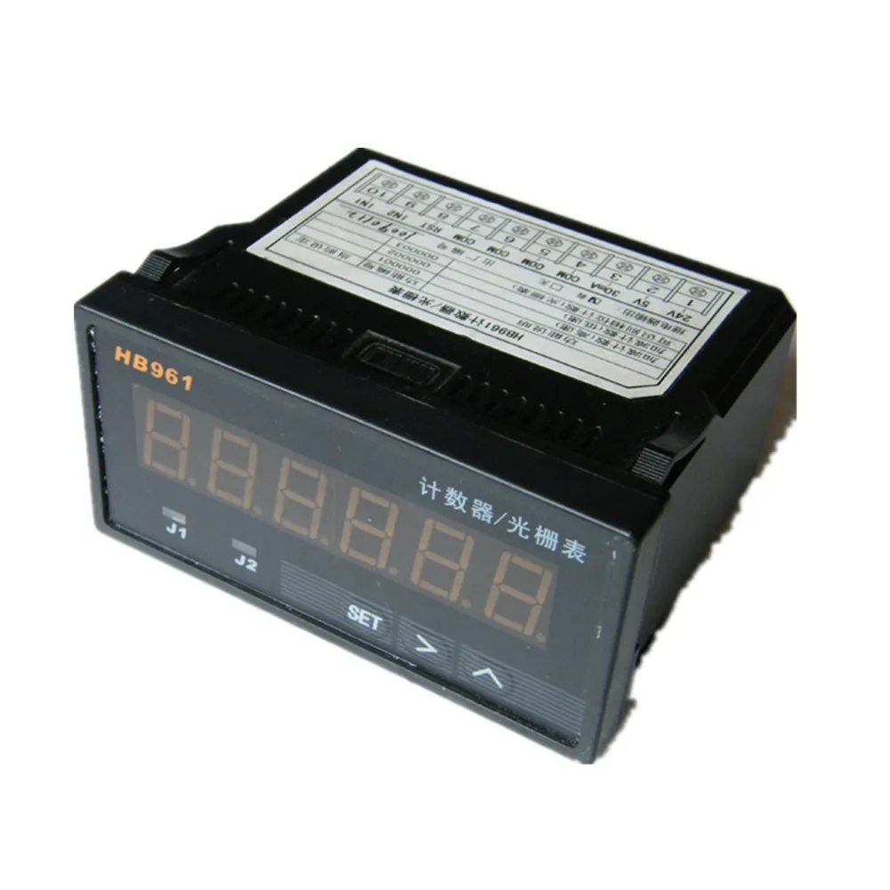 

6 digital readout in meter LED display pulse encoder digital displayer HB961