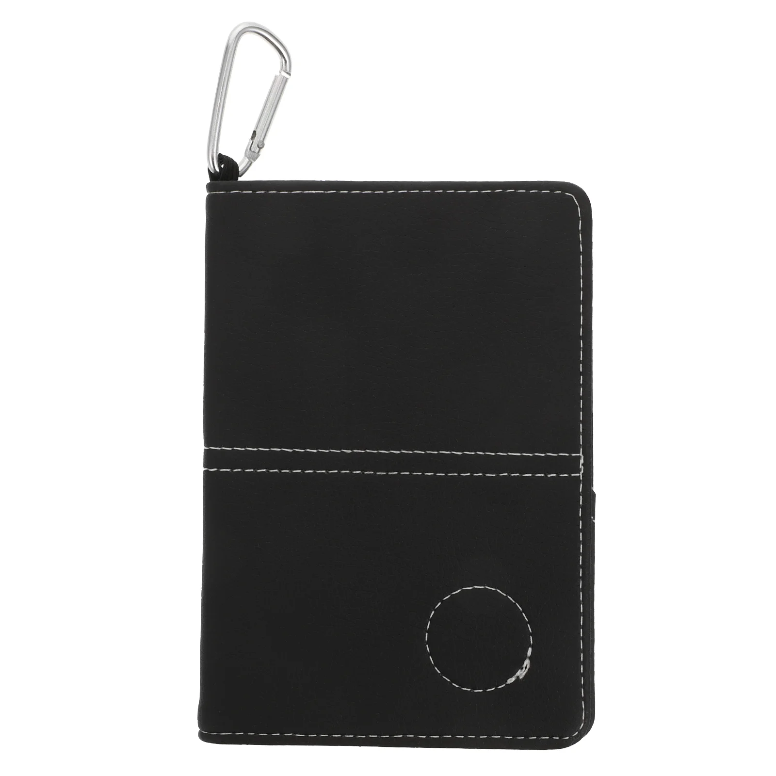 

Baseball Golf Score Book Protector Record Notebook Hardcover Pu Golfs Scorecards
