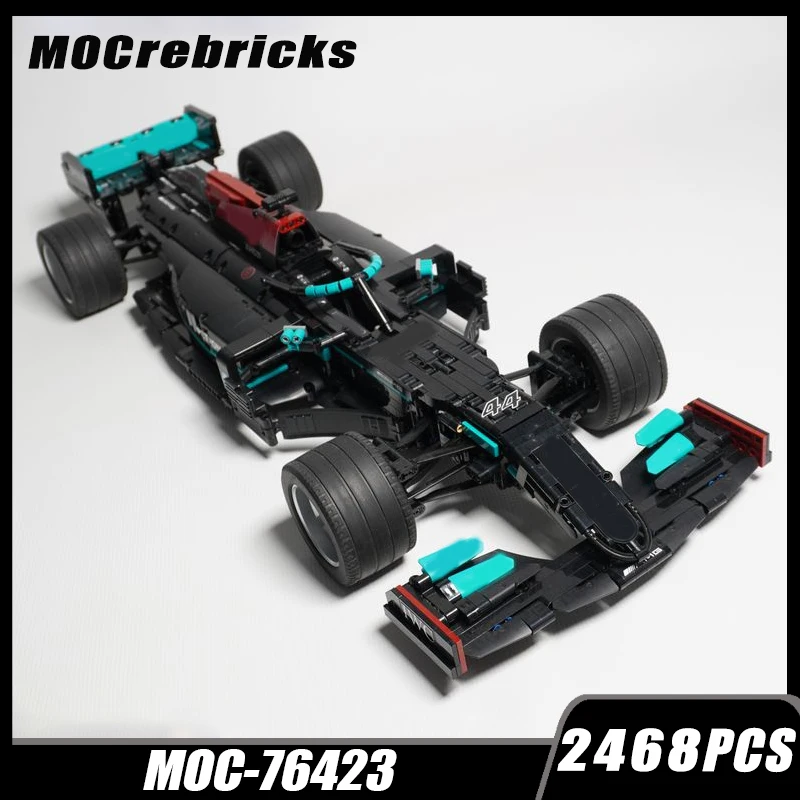 

Конструктор Super Car Series F1 W12, черный, масштаб 1:8