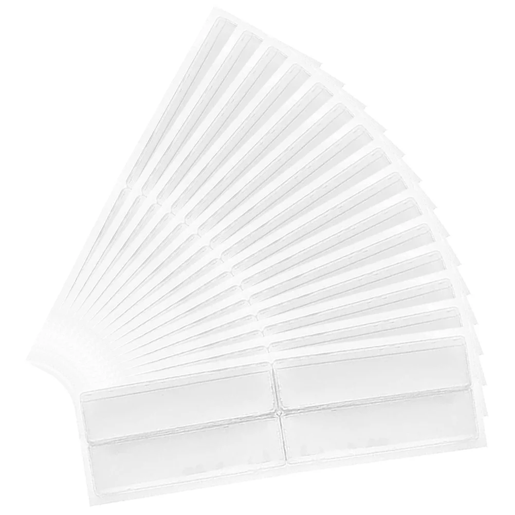 Пакеты для карточек водонепроницаемые самоклеящиеся прозрачные этикетки полка