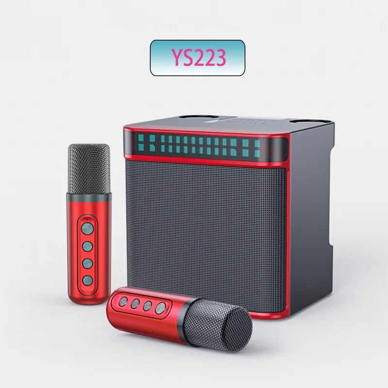 

Яркий Женский беспроводной портативный микрофон высокой мощности 100 Вт, Bluetooth-динамик, Бумбокс для караоке