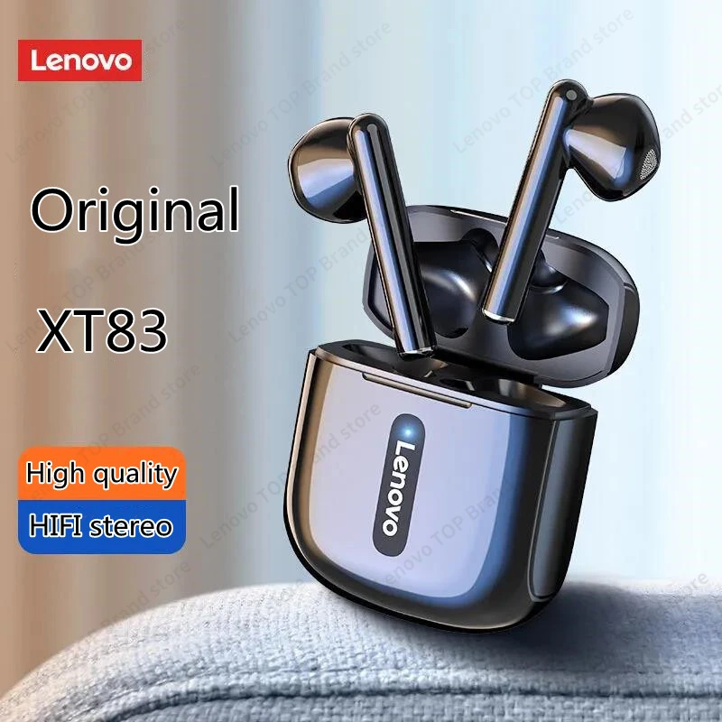 

Lenovo XT83 TWS fone Bluetooth Earphones Wireless Headphones EarPods 9D Stereo Sport IPX5 Waterproof Earbuds Headset With Mic