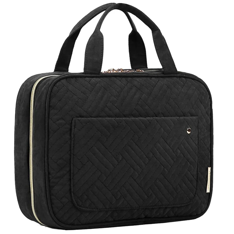 

Купольная модная вместительная косметичка для женщин, дорожная водонепроницаемая сумка на ремень с крючком для Хранения Туалетных Принадлежностей